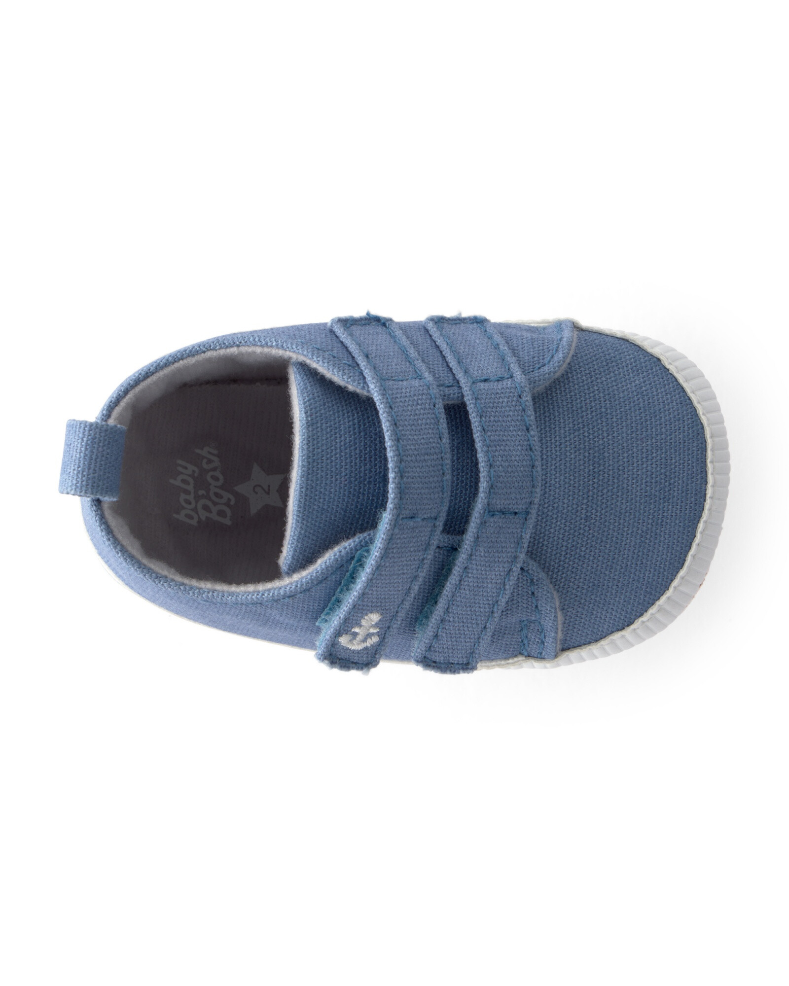 Zapatito chambray con velcro Sin color