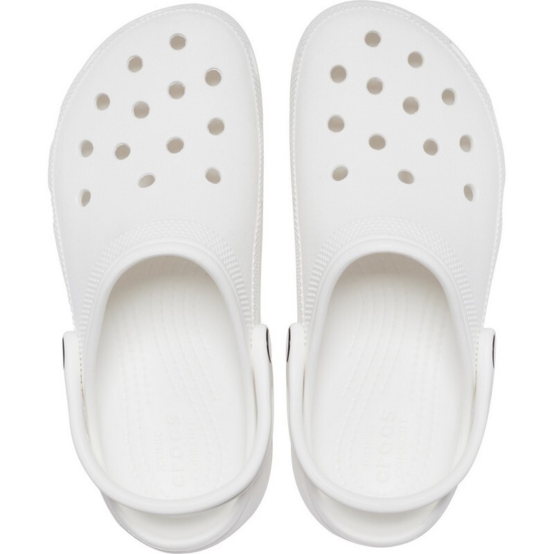 Crocs Classic Platform Blanco