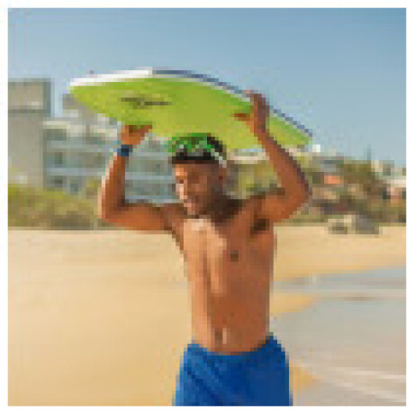 Tabla de Morey Bodyboard Mor Aloha 100x54cm p/ Barrenar Olas Verde