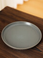 Plato Postre Dark Grey Color Unico