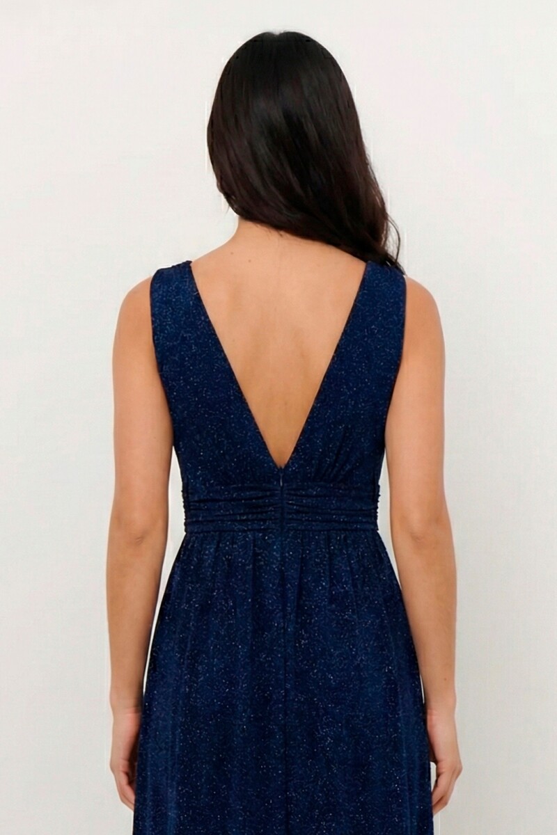 VESTIDO SHINY AZUL