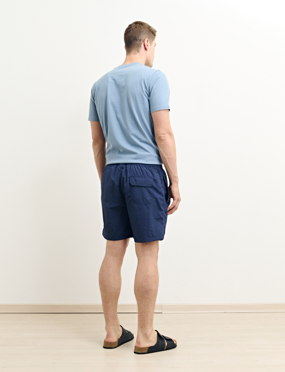 450401 SHORT HARRINGTON LABEL Azul Oscuro