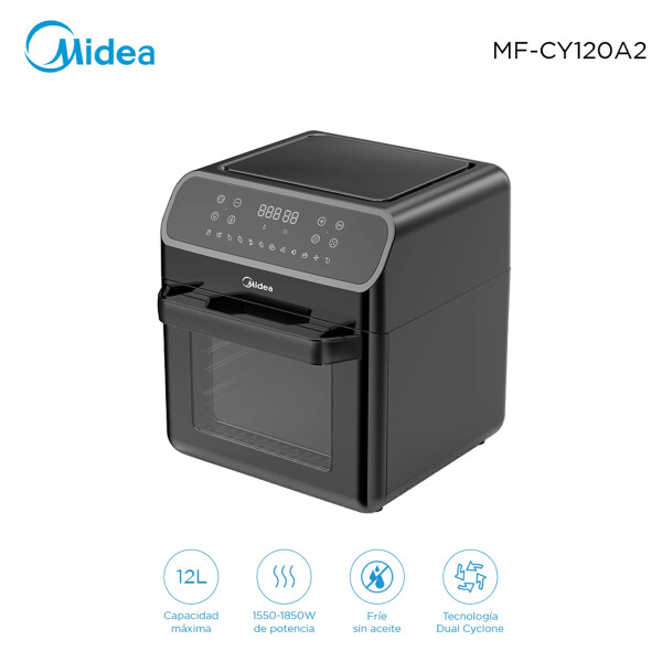 Freidora Sin Aceite Midea Mf-cy120a2 12 L FREIDORA SIN ACEITE MIDEA 12LTS CY120A2