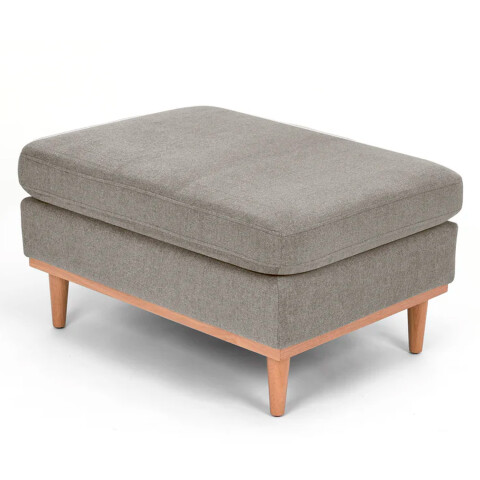 Isla Pie De Cama Puff Apoyapiés Otomano Taurus BEIGE