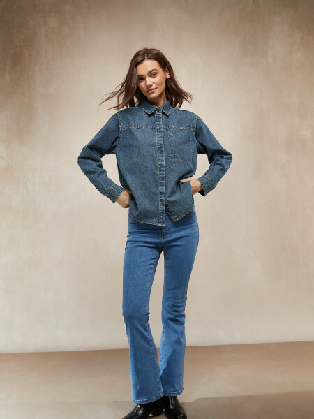 JEAN TOLEDO OXFORD AZUL