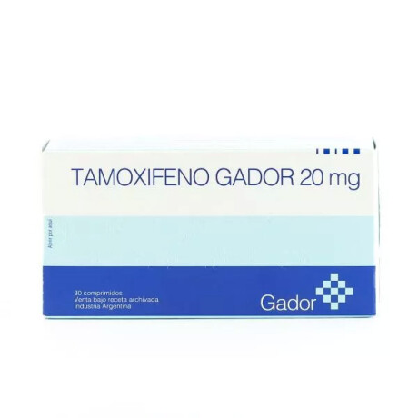 Tamoxifeno 20 Mg Gador x 30 COM Tamoxifeno 20 Mg Gador x 30 COM