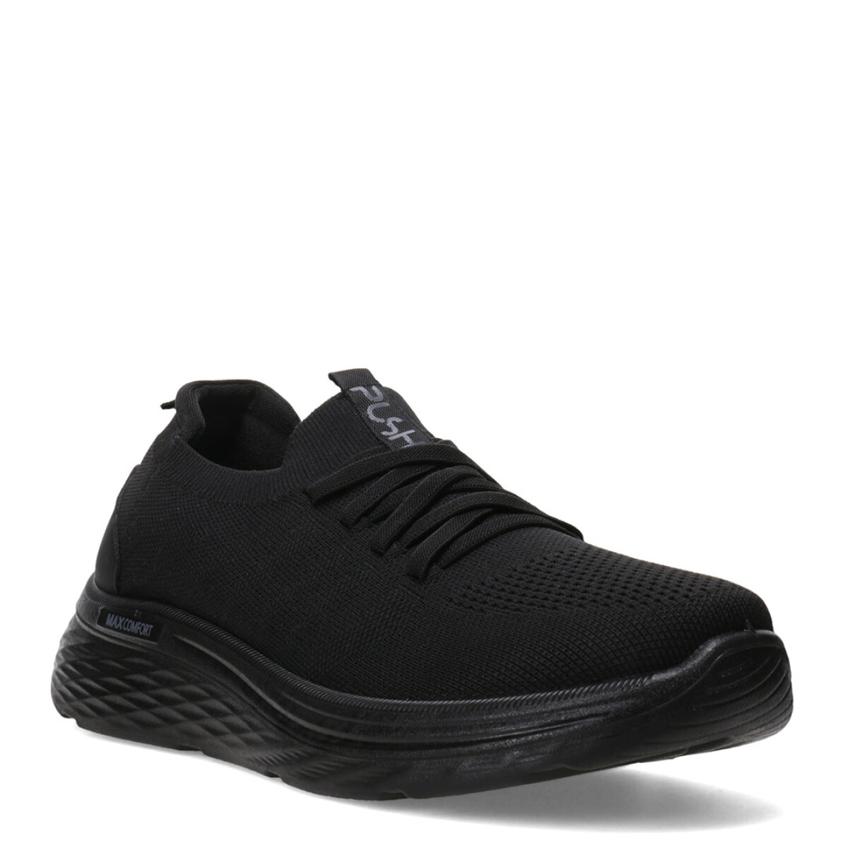 Championes de Hombre PUSH Rumy Con Cordones - Negro 