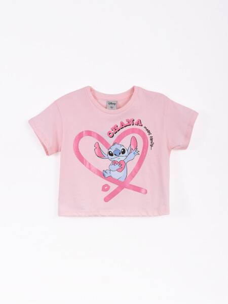 REMERA PINK OHANA ROSADO