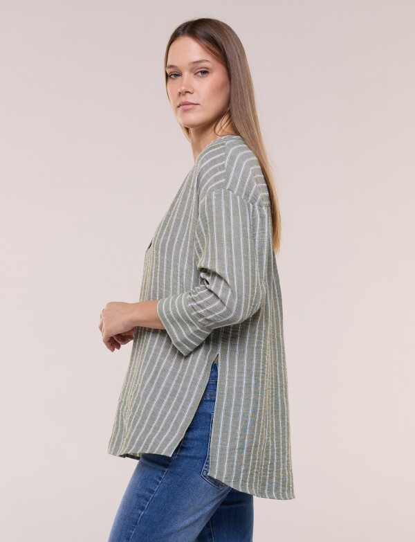 Blusa Lineas OLIVA