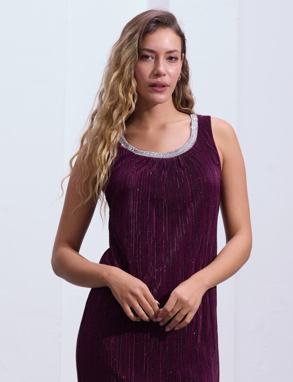 Set Noche 2 Pcs Vest VIOLETA