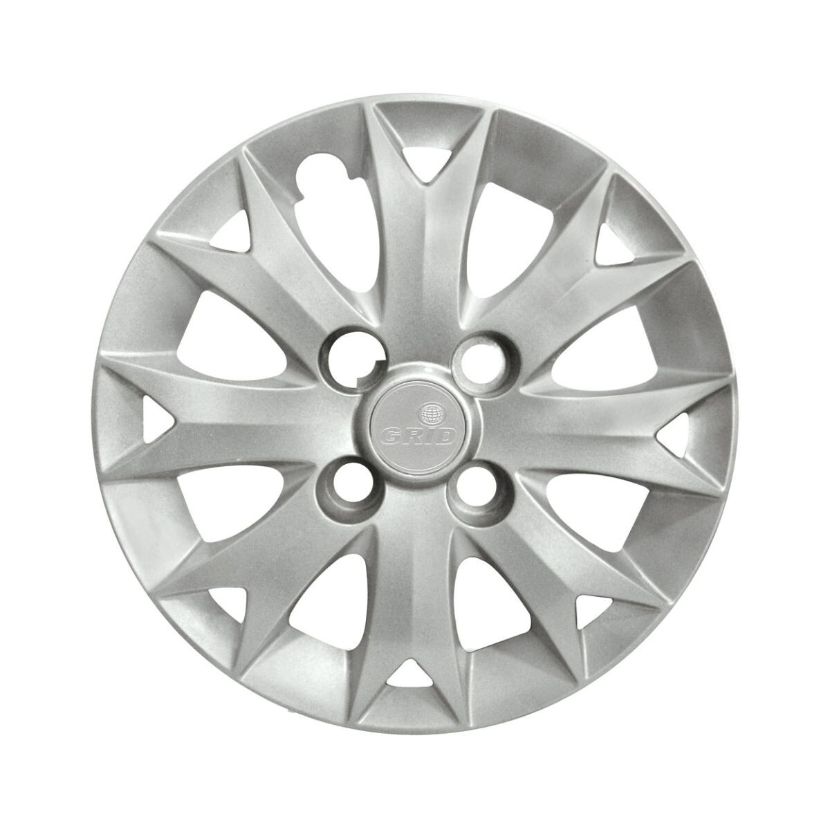 TAZA DE RUEDA RODADO 13 PLATEADA 