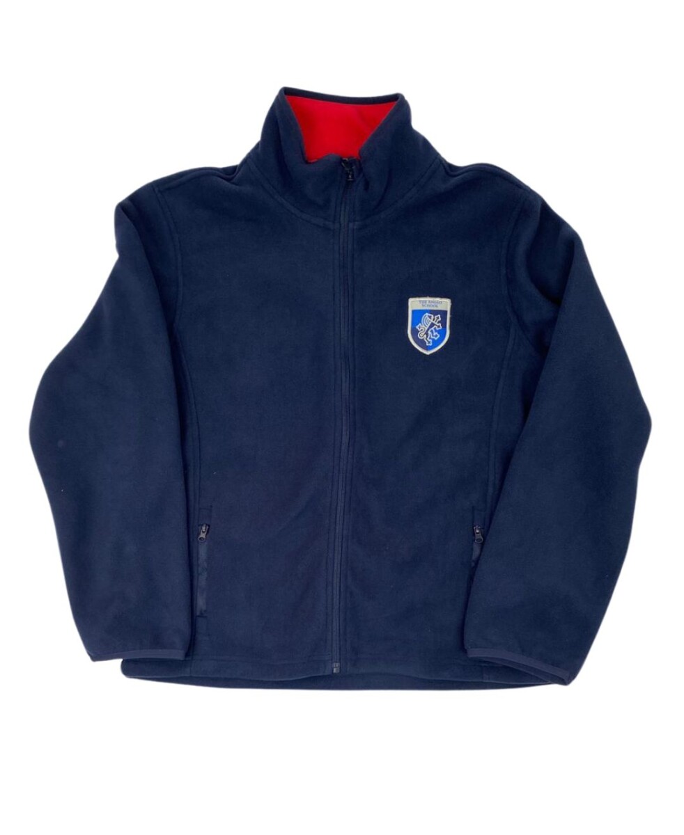 Campera Polar Secundaria The Anglo School - Navy 