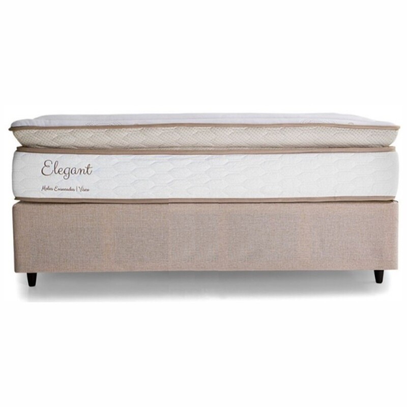 Sommier de Resortes Elegant 1.40 x 1.90 2 Plazas