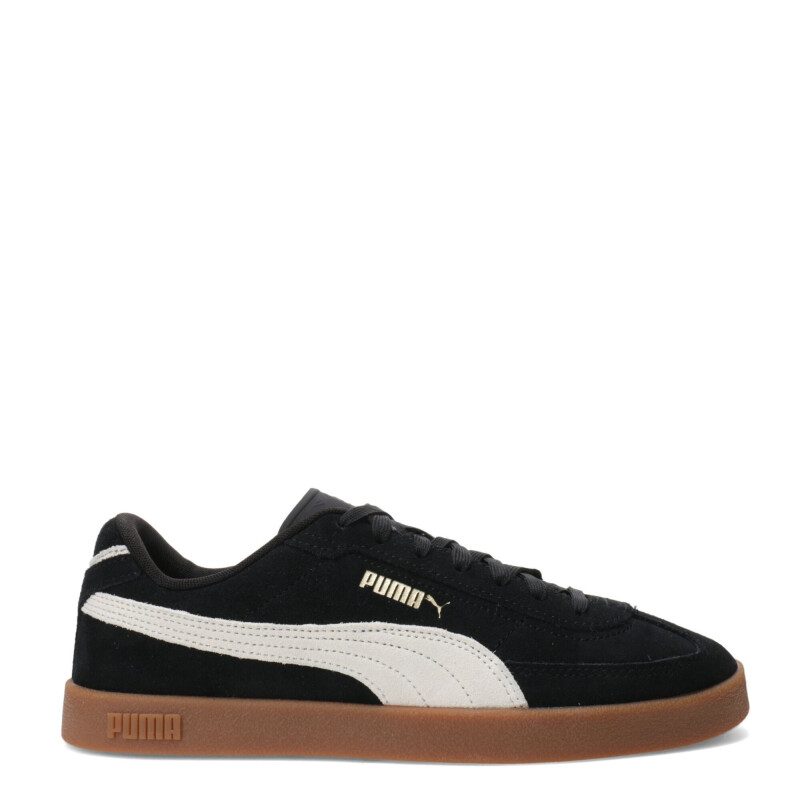 Championes de Hombre Puma Club II Era Suede Negro - Beige Natural