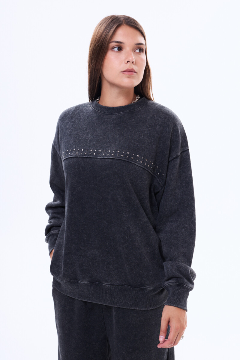 Buzo de felpa Trancoso Negro