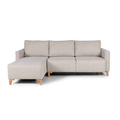Rinconera Cuarzo - Tela Microfibra - Chaise izquierdo TC 1010 (Beige)