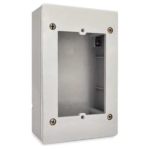 CAJA EXT. PLASTICA P/BASTIDOR 10X5 IP40 Sigma. CAJA EXT. PLASTICA P/BASTIDOR 10X5 IP40 Sigma.