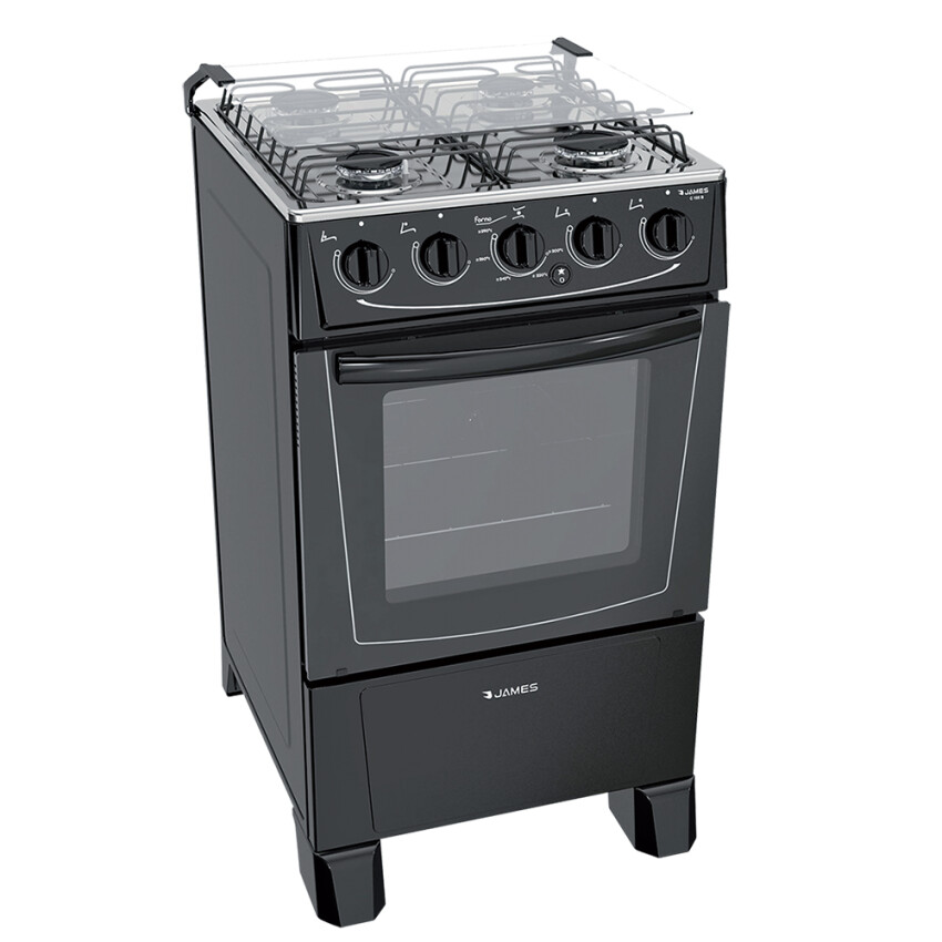 Cocina James 4H C-105 Negra Cocina James 4H C-105 Negra