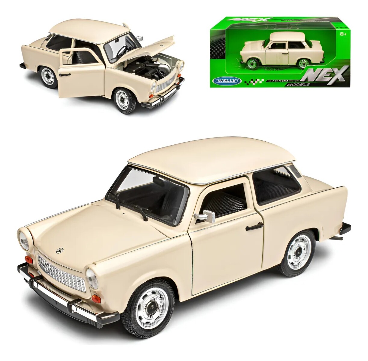 Welly 24037 Trabant 601 1:24 