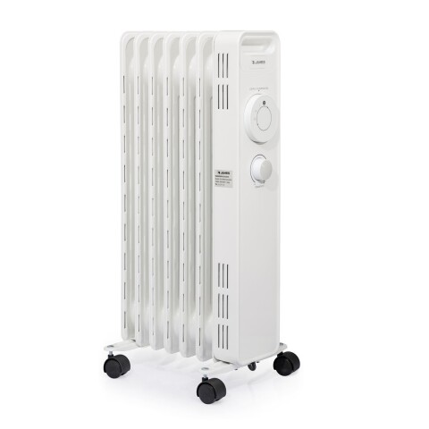 Radiador De Aceite James 7 Elem. Re1500 1500w Color Blanco Radiador De Aceite James 7 Elem. Re1500 1500w Color Blanco