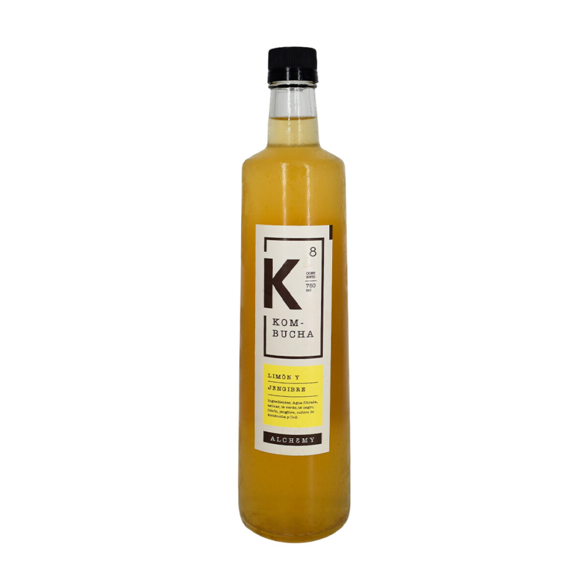 Kombucha Alchemy limon y jengibre 750ml 