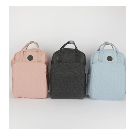 Mochila Canva maternal alta gama Celeste
