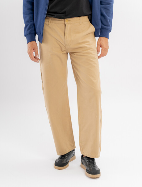 Pantalon carpintero caqui