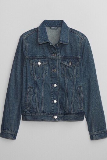 Campera De Jean Mujer Medium Wash