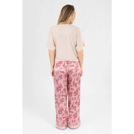 Animal jouy pant Rosado