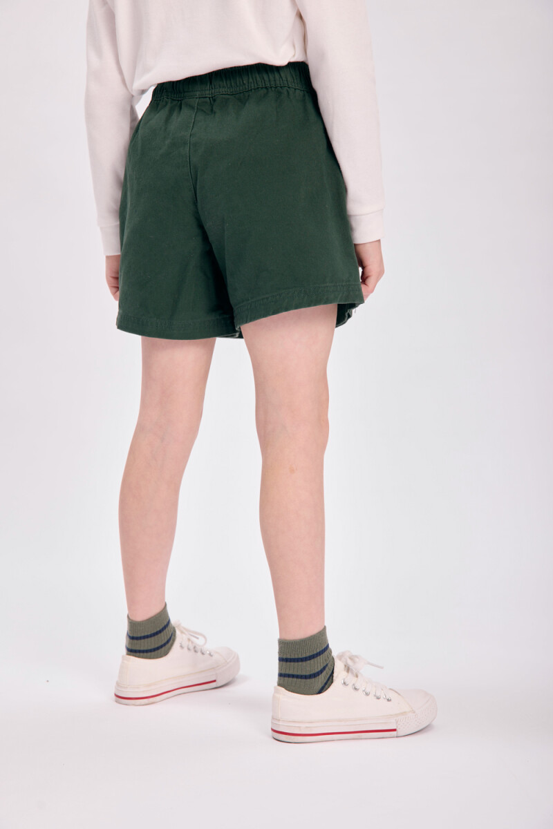Short pollera Verde