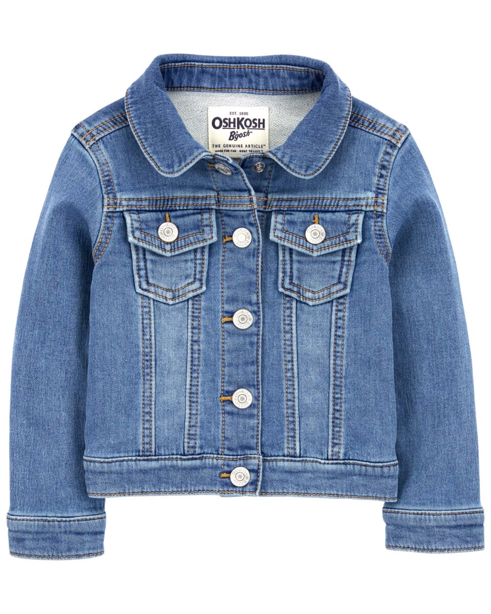 Campera jean clásica. Talles 2-5T 