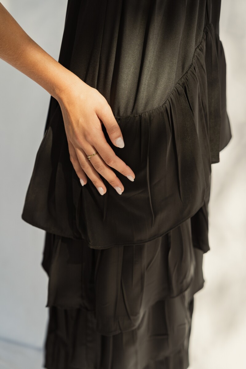 VESTIDO SERENELLA MAXI NOIR VESTIDO SERENELLA MAXI NOIR