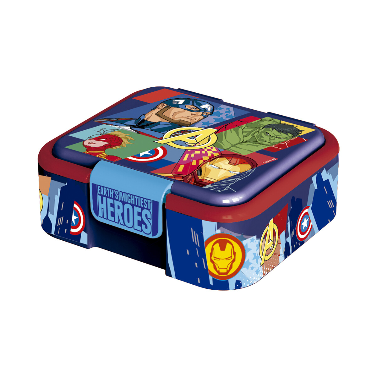 Vianda Infantil Supreme Avengers con 3 Reparticiones 
