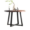 Mesa de Comedor Redonda Madera natural - Niara Mesa de Comedor Redonda Madera natural - Niara