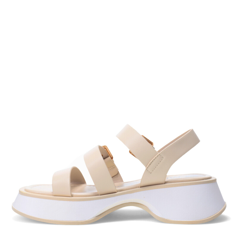Sandalias de Mujer Miss Carol Sandalia BITOLA con hebillas Beige