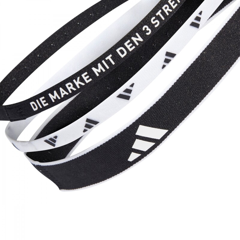 Bandas Headban Training 3-Pack Unisex Negro