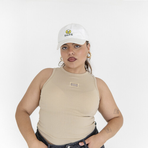 Musculosa Pulau Btfly Tank Top Beige