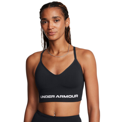 Vanish Seamless Low Bra-BLU BLK-001