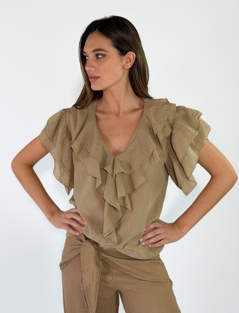 BLUSA LIANA - BEIGE 