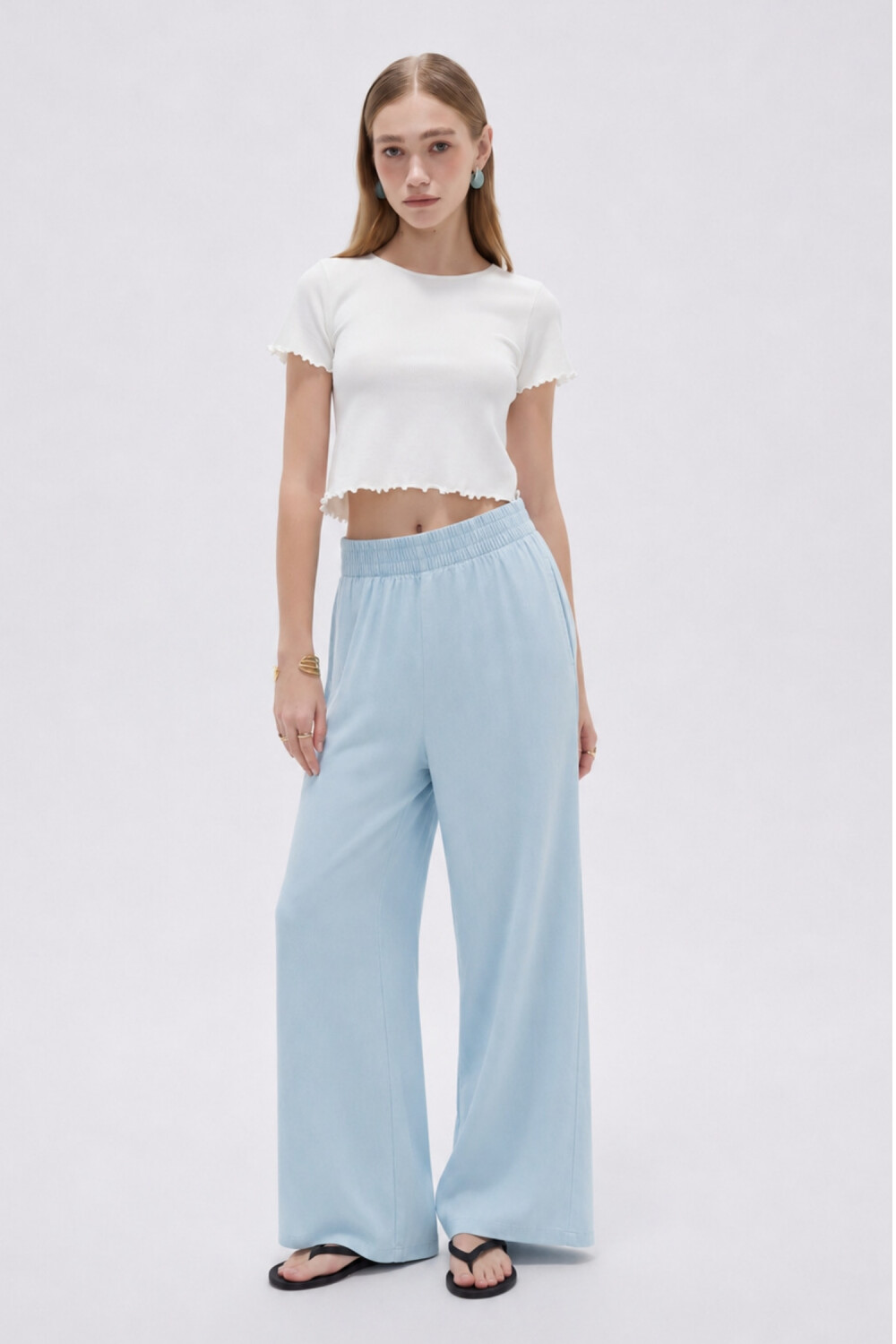 Pantalon Delfin Celeste