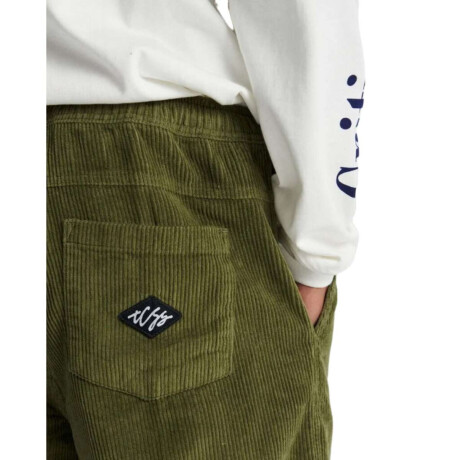 Pantalon Critical Slide Fever Cord Verde