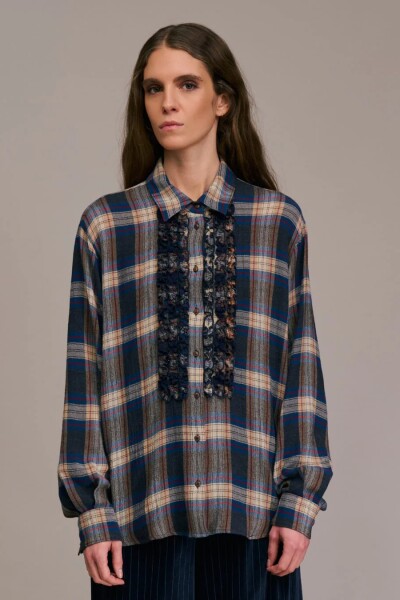 CAMISA CASTILANA Navy