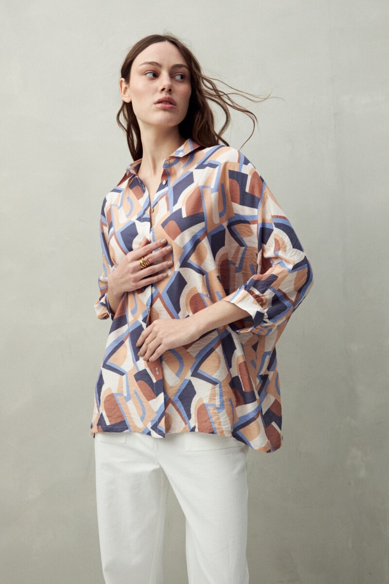 CAMISA KERRIE PRINTED Multicolor