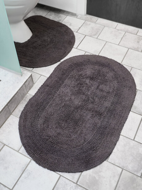 Juego alfombra baño LERDALA 2u antr Juego alfombra baño LERDALA 2u antr