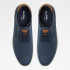 DRYMOS BROWN SYNTHETIC NAVY SUEDE