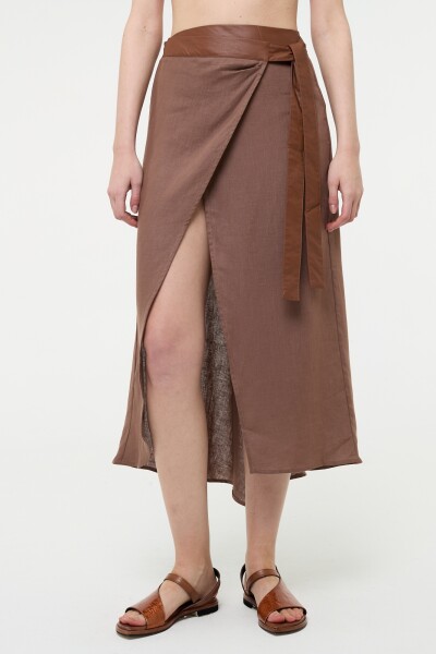 FALDA MAXI Chocolate