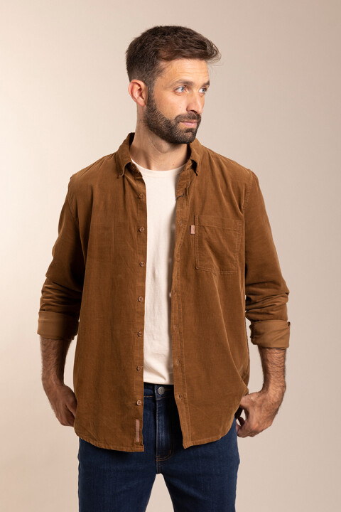 CAMISA CATANIO POLANCO Camel