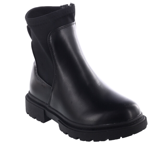 Bota chelsea GLUE con caña de neopreno Black