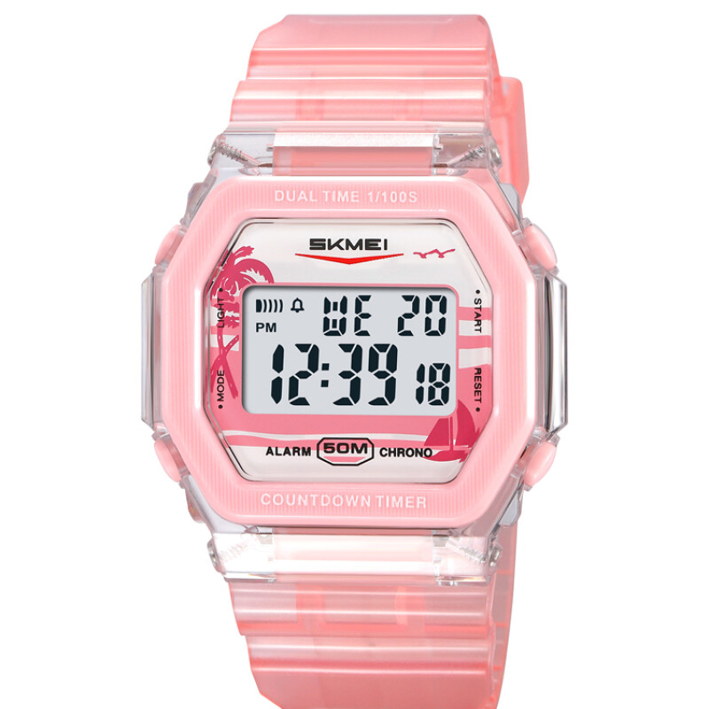 Reloj Skmei 2390PK Digital Unisex ABS 42,8 mm Rosa Reloj Skmei 2390pk Digital Unisex Abs 42,8 Mm Rosa