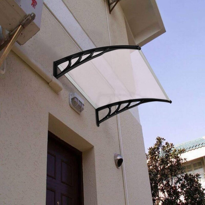 Alero de Policarbonato 150 x 80 cm – Protección contra Lluvia, Sol y Rayos UV Alero de Policarbonato 150 x 80 cm – Protección contra Lluvia, Sol y Rayos UV